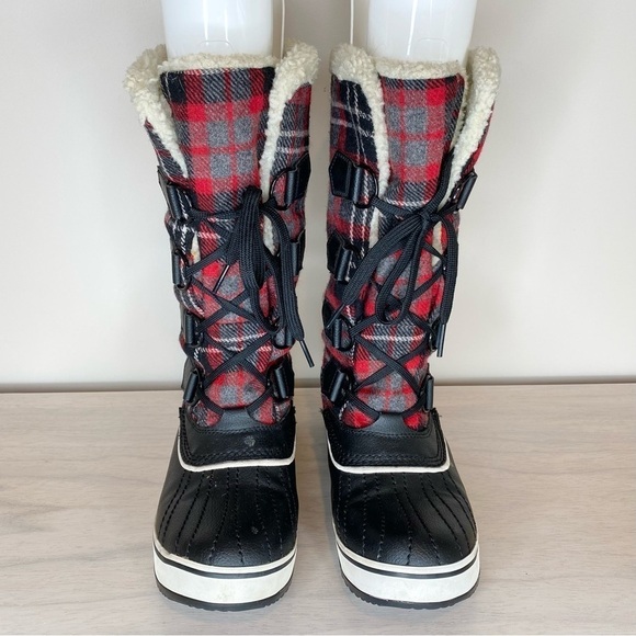 Skechers Highlander KLONDIKE Buffalo Plaid
Black & Red Lace Boots 6.5 - Picture 5 of 13